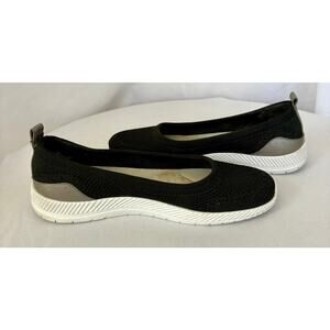Easy Spirit Women's Glitz Slip-On Walking Shoe Black Size 9M New with Tags